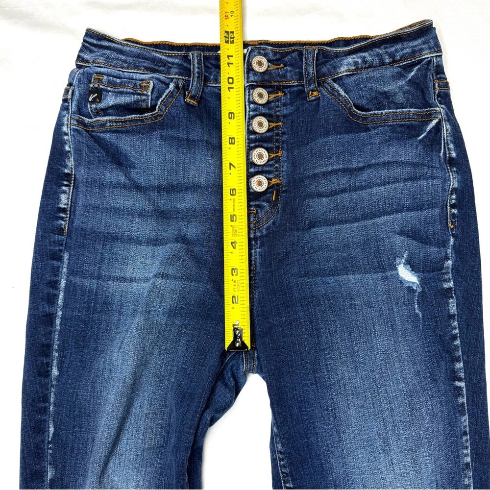 KanCan Estilo High Rise Button Fly Skinny Jeans Women’s Size 27 Distressed - Picture 12 of 17